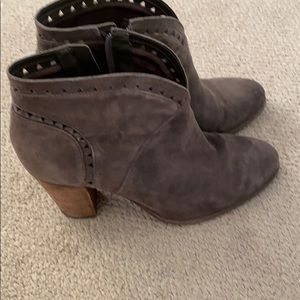 Grey Vince Camuto booties